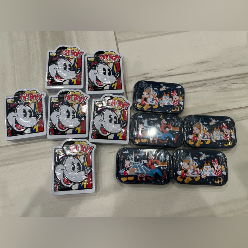 Vintage Bundle of Disney world park mint tins